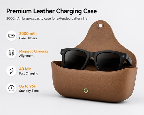 Smart glasses 8mp - ai,